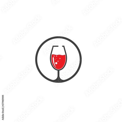 Wine Logo Template vector illustrtion