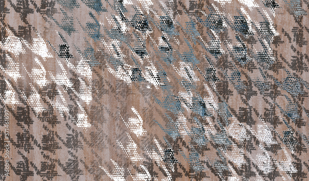 Fototapeta premium Abstract Creative ethnic style seamless pattern modern abstract seamless geometric pattern