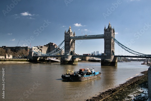 A view of Tower Bridge in London
