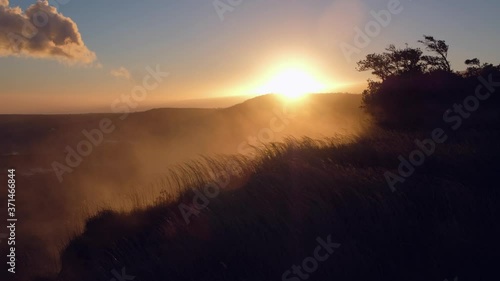 Wallpaper Mural Sunset in Hawaii Volcanoes National Park Torontodigital.ca