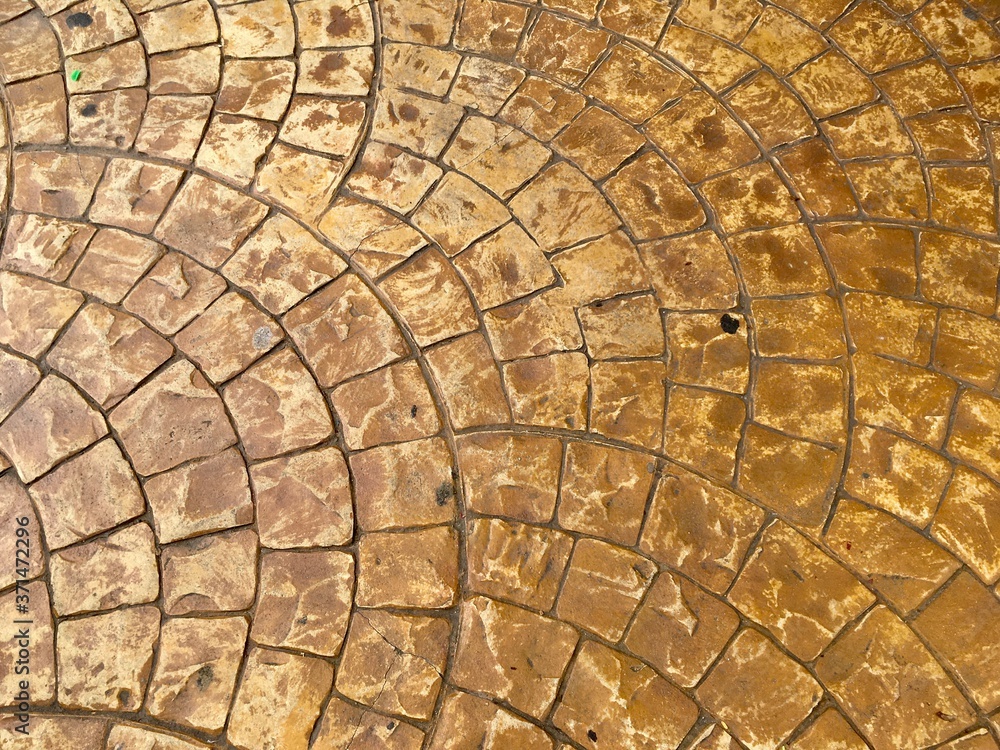 Fototapeta premium Stone tile floor texture background