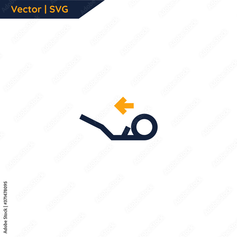 Gymnastic graphic icon. Gymnastic graphic icon.