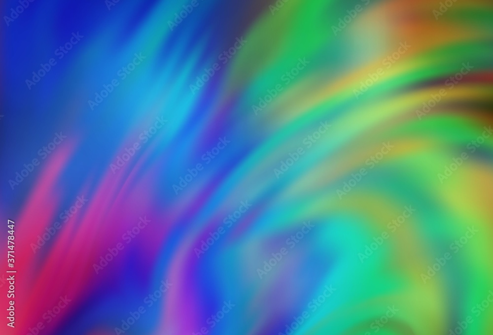 Obraz premium Light Multicolor vector blurred bright texture.
