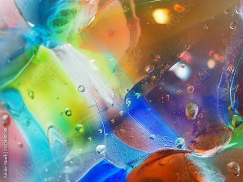 Colored Glass Mosaic 