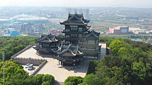 Wallpaper Mural The first peak of Taihu Lake in Wuxi City, Jiangsu Province, China Torontodigital.ca