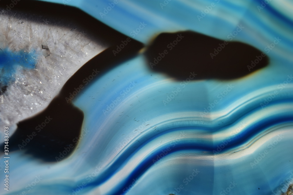 Fototapeta premium Plaster barwionego agatu 