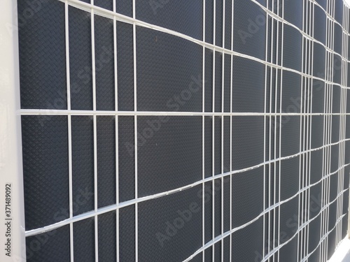 metal grid background