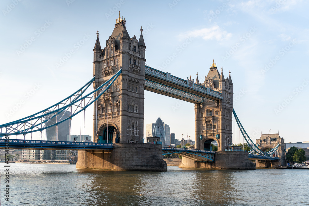 Tower Bridge in London, the UK