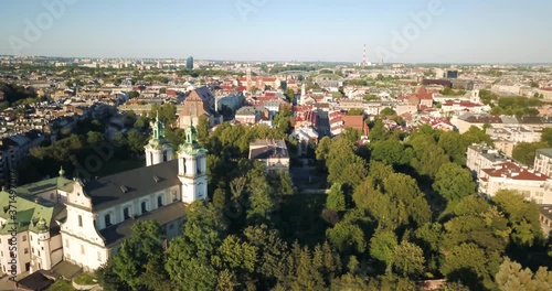 Basilica, church on the rock. Krakow photo