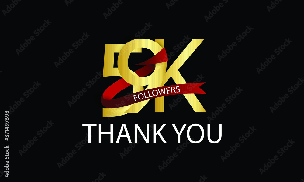 59K, 59.000 Followers Thank You anniversary Red logo with Tosca ribbon. For Social Medias - Vector 59K, 59.000 Followers Thank You anniversary Red logo with Tosca ribbon. For Social Medias - Vector
