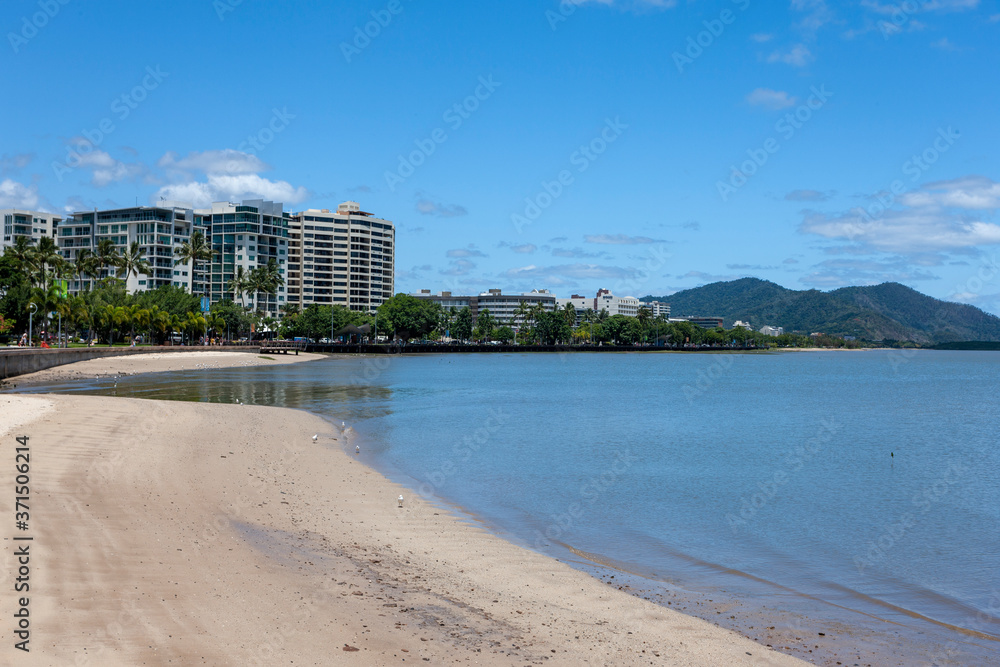 A beach in Cairns, Australia