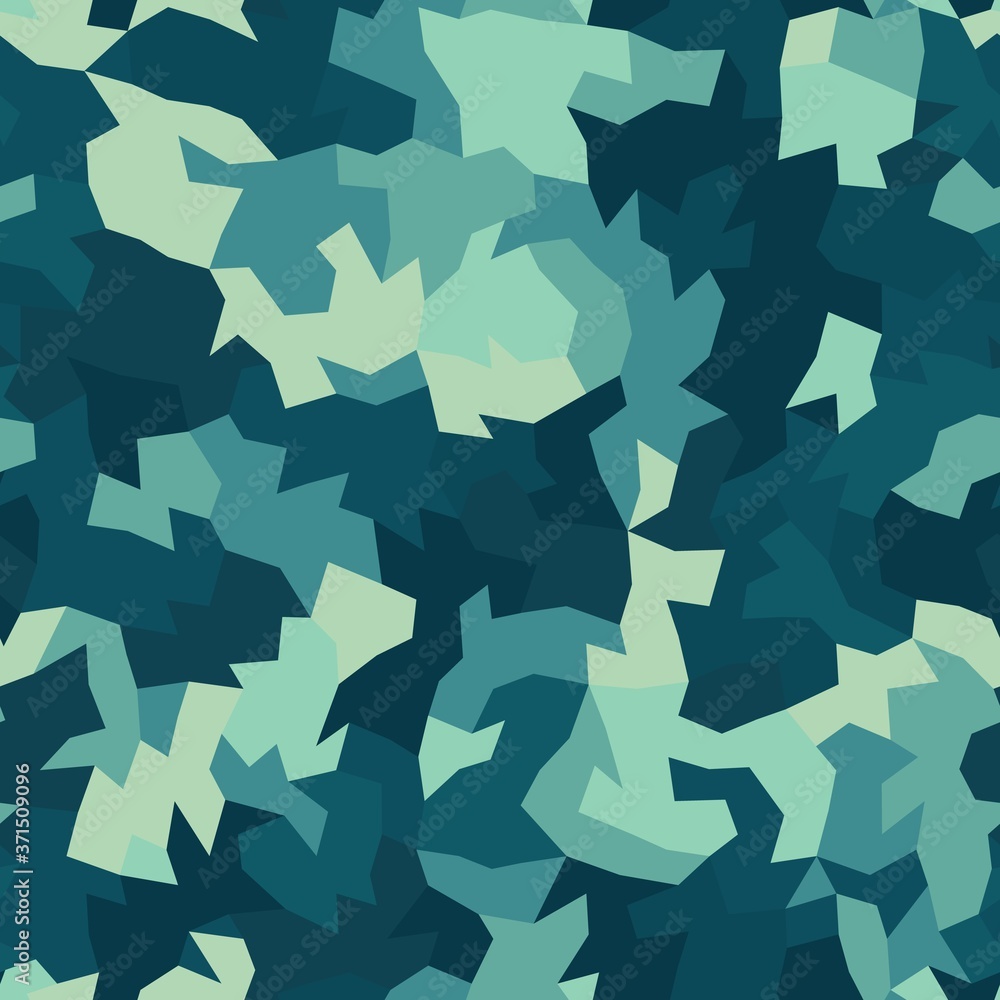 Camouflage pattern background. Classic clothing style masking camo repeat print Camouflage pattern background. Classic clothing style masking camo repeat print