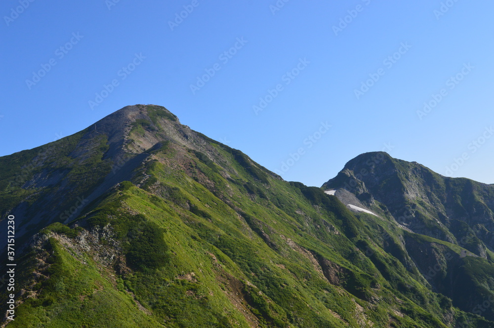 鹿島槍ヶ岳 鹿島槍ヶ岳