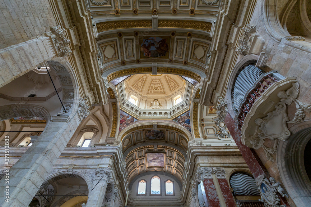 Murals in the cathedral of Cagliari