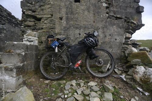 A bike tour in Wales. photo