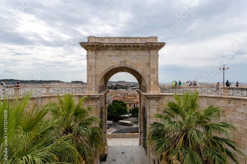 Bastion of Saint Remy in Cagliari