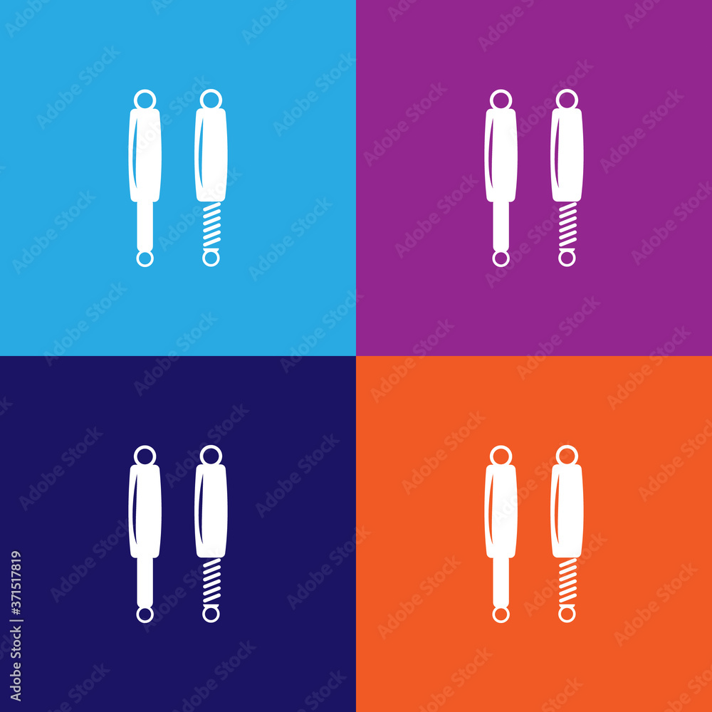 shock absorber outline icon. Elements of car repair illustration icon. Signs and symbols can be used for web, logo, mobile app, UI, UX shock absorber outline icon. Elements of car repair illustration icon. Signs and symbols can be used for web, logo, mobile app, UI, UX