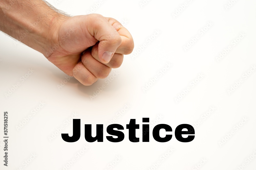 Justice - Covid-19 - Image, Illustration with words related to the corona virus Justice - Covid-19 - Image, Illustration with words related to the corona virus