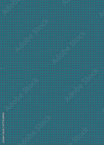 Abstract Color Halftone Dots generative art background illustration