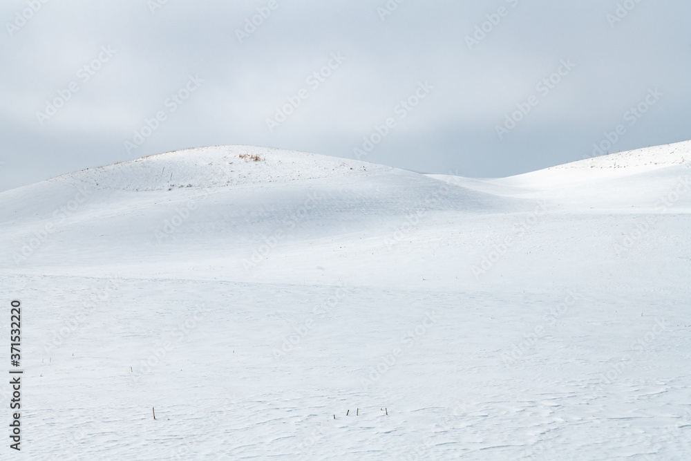 Winter Landscape in the Palouse, WA Winter Landscape in the Palouse, WA