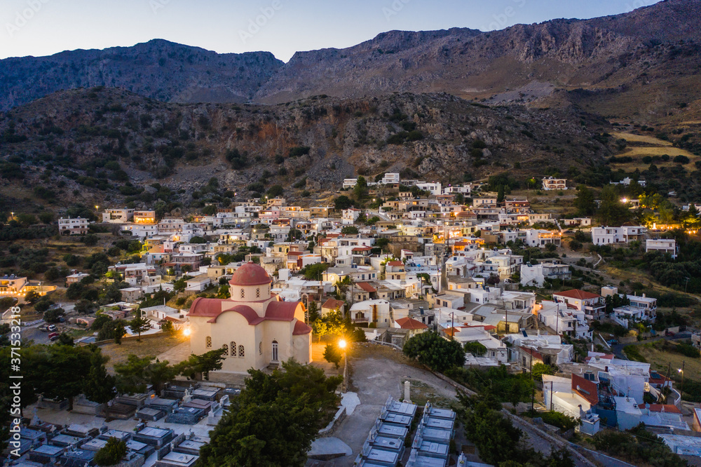Sellia village, unit of Chania, Crete