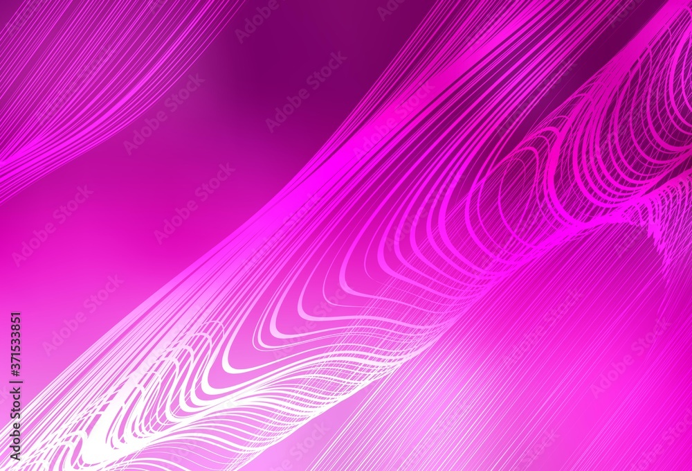 Light Pink vector blurred template. Light Pink vector blurred template.