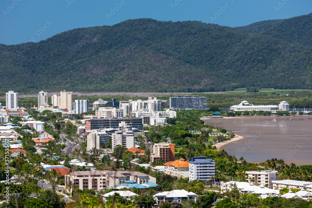 Cairns cityscape. City in Australia