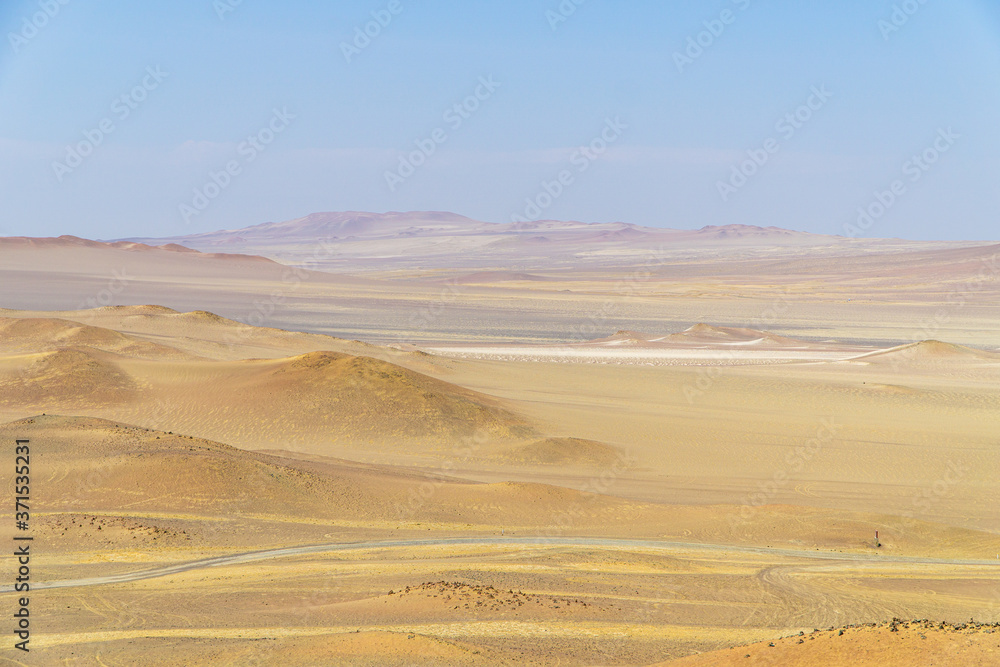 Sand Dunes in the Ica Desert