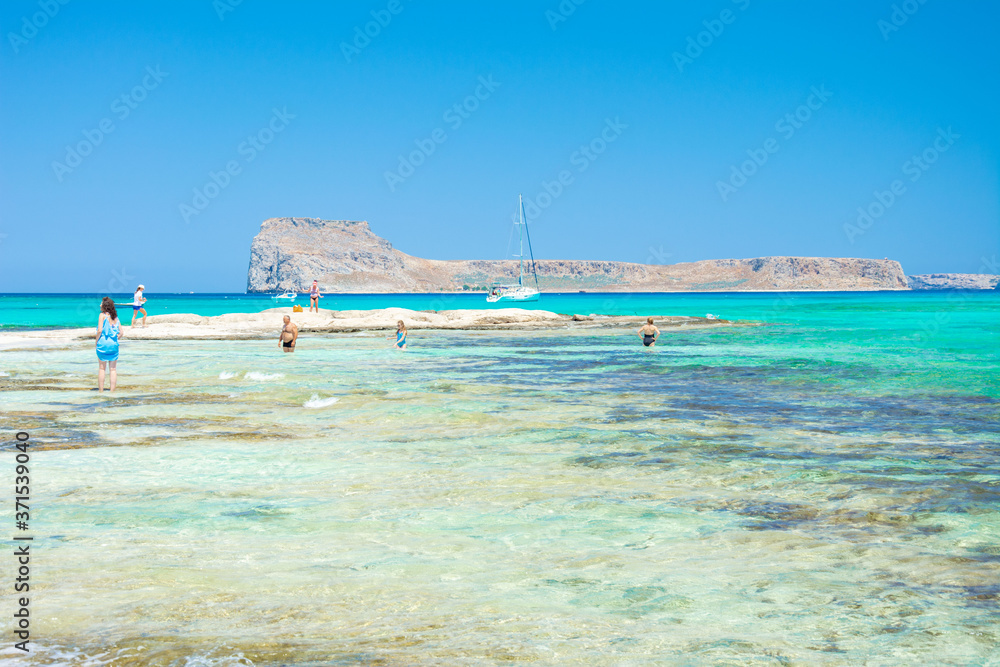 Fototapeta premium Balos Lagune auf Kreta