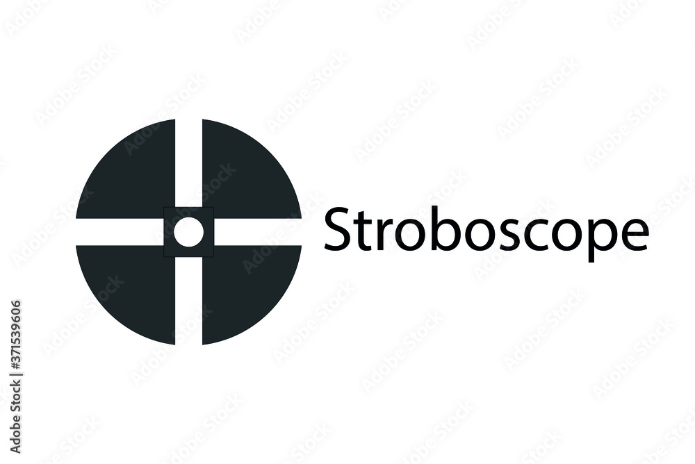 physics. tester stroboscope. measurement of water waves with a stroboscope. Frequency