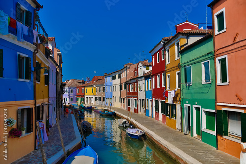 Burano Island Venice  Italy Daytime