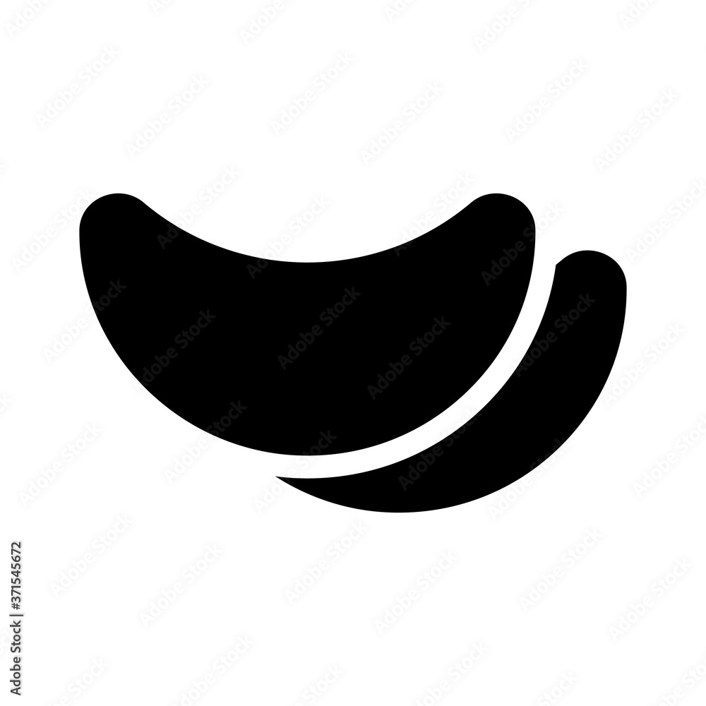 under-eye patches accessory glyph icon vector illustration under-eye patches accessory glyph icon vector illustration