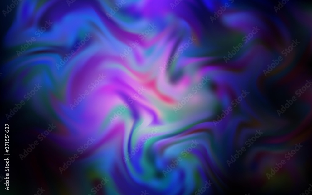 Obraz premium Dark Pink, Blue vector blurred pattern. An elegant bright illustration with gradient. New design for your business.