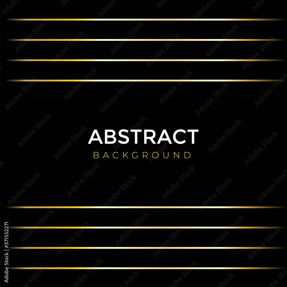 Framing golden black background illustration Framing golden black background illustration