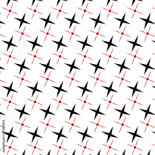 textura de estrellas negras y rojas