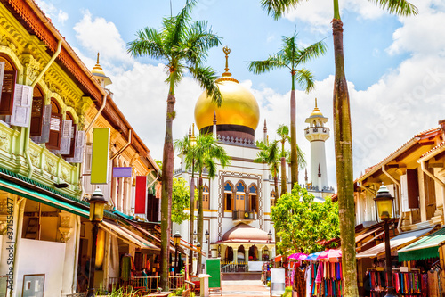 Historic Masjid Sultan Mosque is a national monument in Singapore with a long history dating back to 1824.