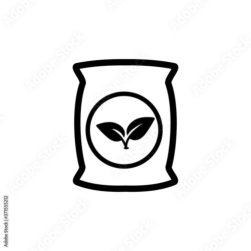 fertilizer icon vector symbol template