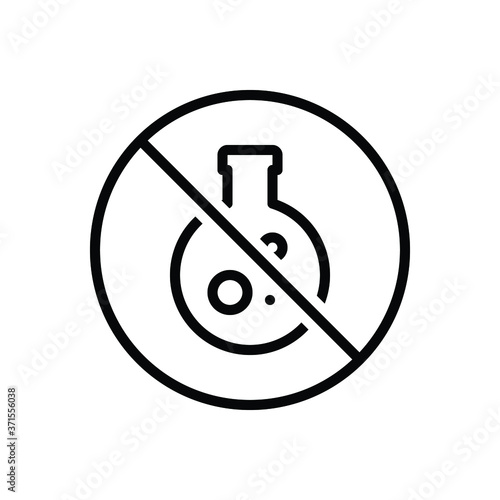 Black line  icon for conservative