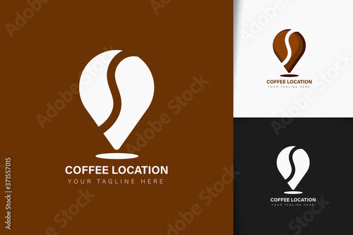 Coffee location logo design