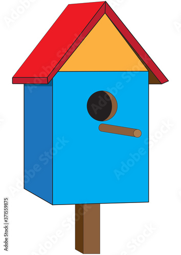 One nesting box