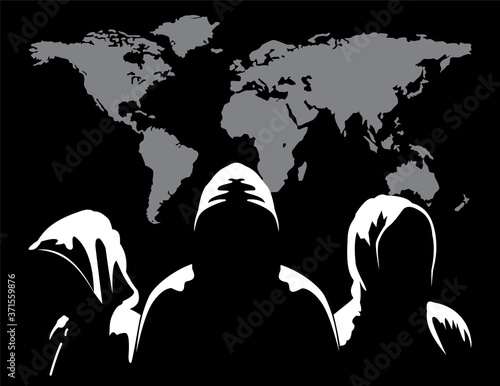 Three anonymous and maps the world i