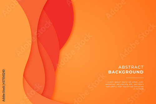 abstract colorful wavy shape background