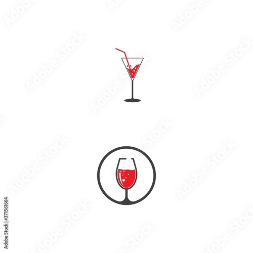 Wine Logo Template vector illustrtion