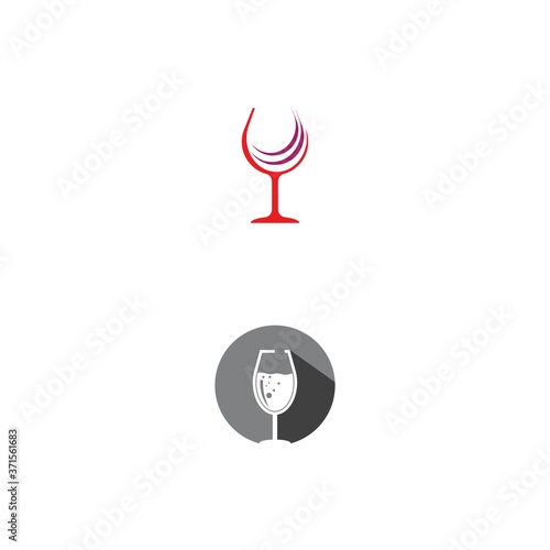 Wine Logo Template vector illustrtion