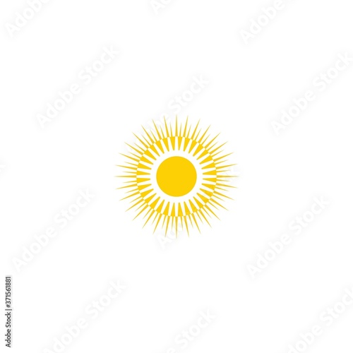 Sun Vector illustration Icon