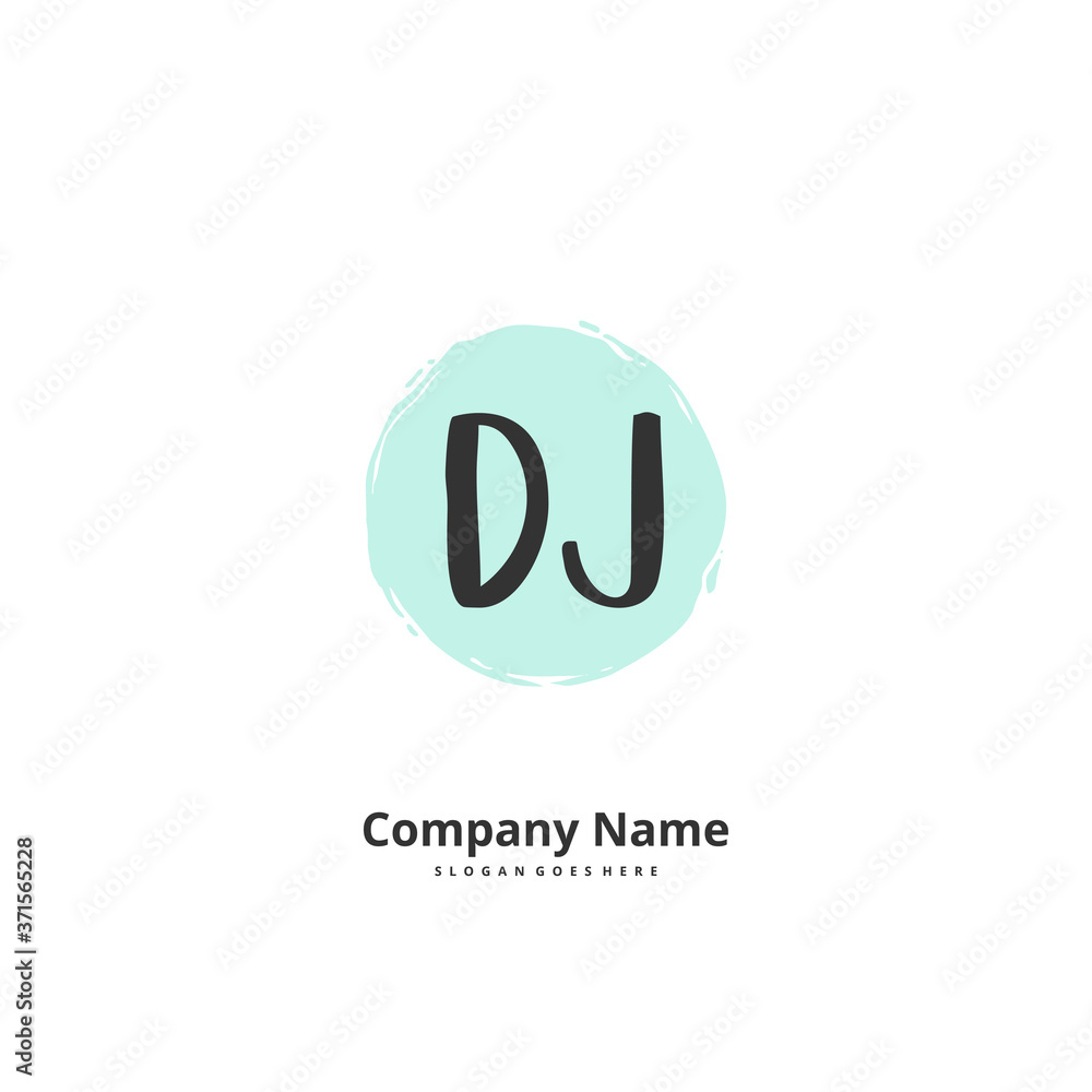 D J DJ Initial handwriting and signature logo design with circle. Beautiful design handwritten logo for fashion, team, wedding, luxury logo. D J DJ Initial handwriting and signature logo design with circle. Beautiful design handwritten logo for fashion, team, wedding, luxury logo.