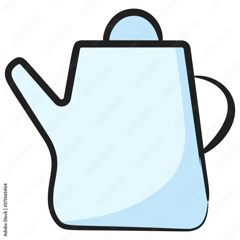 Flat vector design of watering can icon
Flat vector design of watering can icon