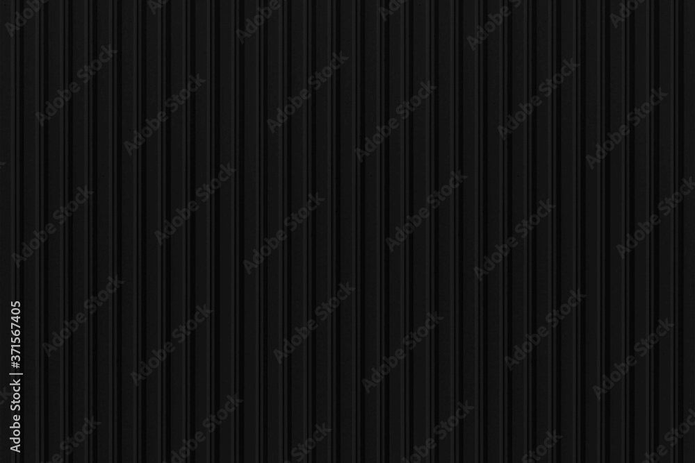 Black Corrugated metal background and texture surface or galvanize steel Black Corrugated metal background and texture surface or galvanize steel