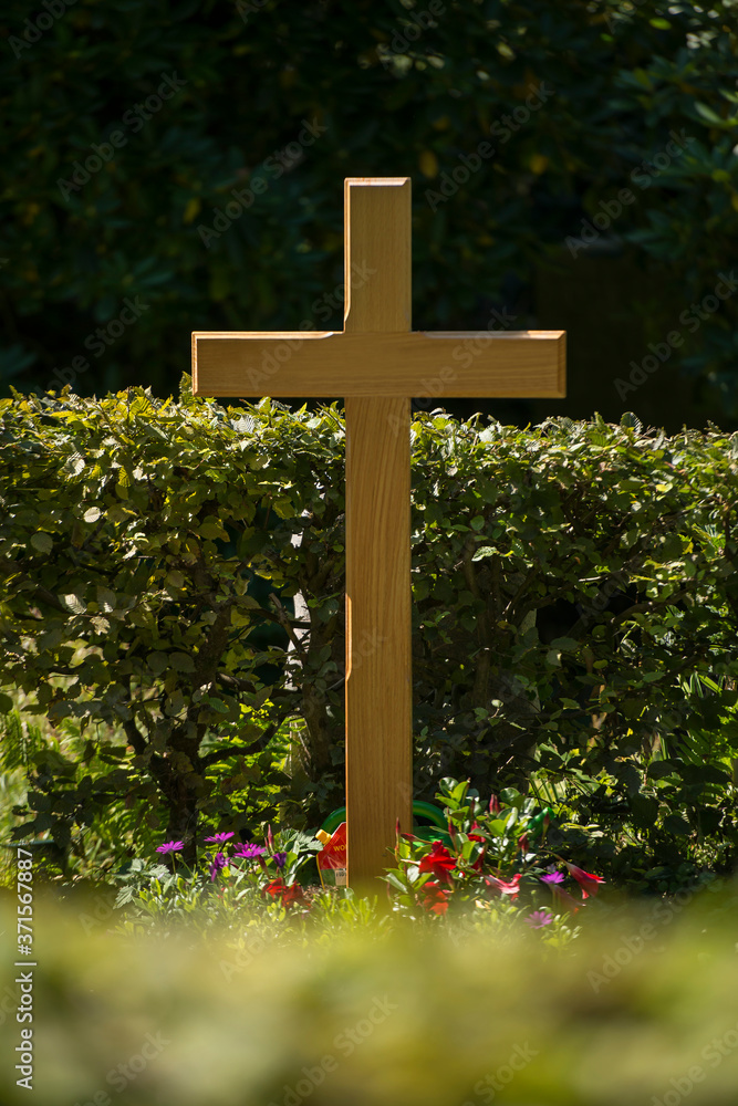 Friedhof, Grabstein, Statue Friedhof, Grabstein, Statue