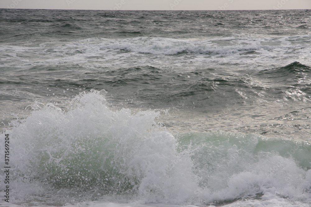 waves at Sylt beach